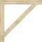 Ekena Millwork Traditional Block Rough Sawn Bracket, Douglas Fir, 4"W x 42"D x 42"H BKT04X42X42TRA05RDF - alternate 4